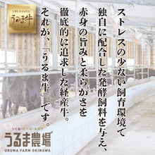 画像をギャラリービューアに読み込む, 11【送料込】うるま牛リブロースステーキ約200g×2枚【うるまの美味しいもの】