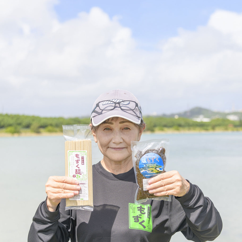 【津堅島もずく】塩もずく500g×6個・もずくしおセット｜予約販売・送料込