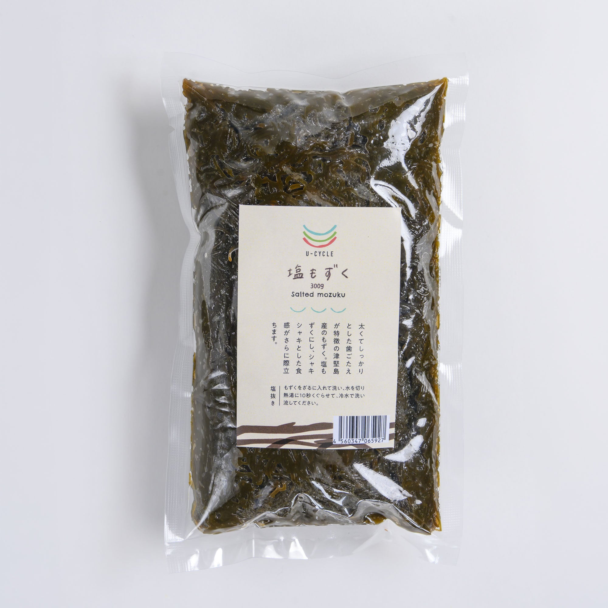 塩もずく300gの商品パッケージ